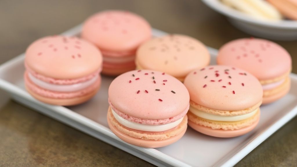 Món bánh macaron hấp dẫn tại Wonderlust Cafe Bakery